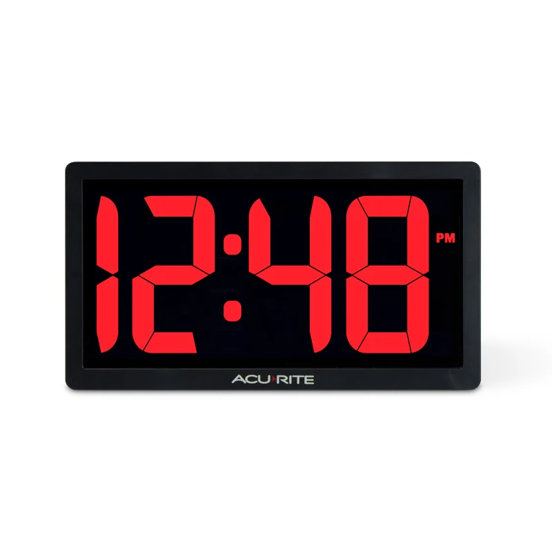 10-inch LED Digital Clock with Auto Dimming Brightness (4 Color Options) - Image 4