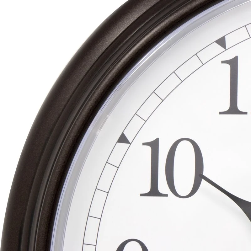 13-inch Outdoor Clock with Thermometer and Humidity - Image 4