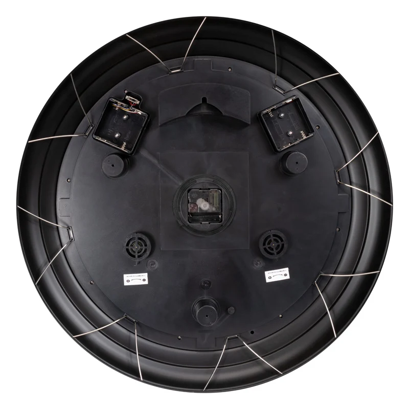 24” Illuminated LED Large Outdoor Decorative Clock with Thermometer and Hygrometer Combo - Image 6