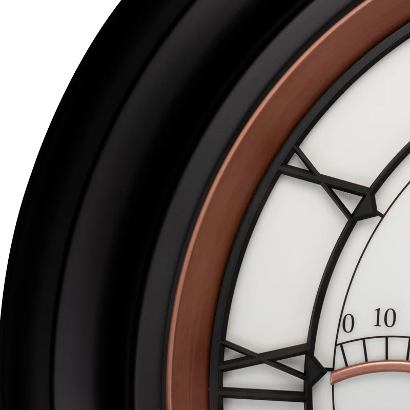 24” Illuminated LED Large Outdoor Decorative Clock with Thermometer and Hygrometer Combo - Image 8