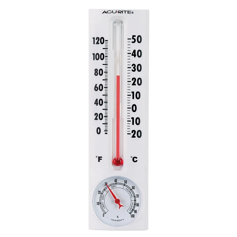 8.2-inch Thermometer with Humidity