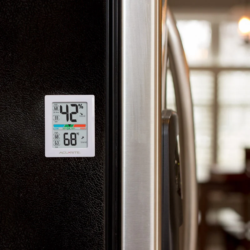 Pro Digital Mini Hygrometer with Built-In Indoor Thermometer and Humidity Meter with Comfort Scale - Image 3