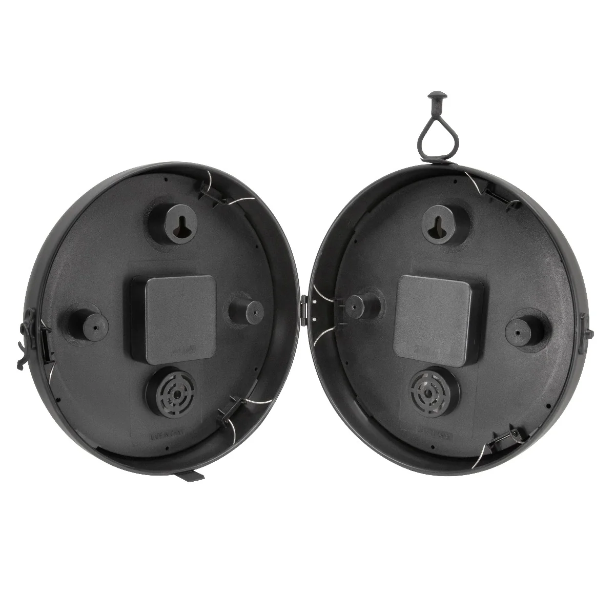 9” Indoor/Outdoor Round Double-Sided Hanging Clock - Image 9
