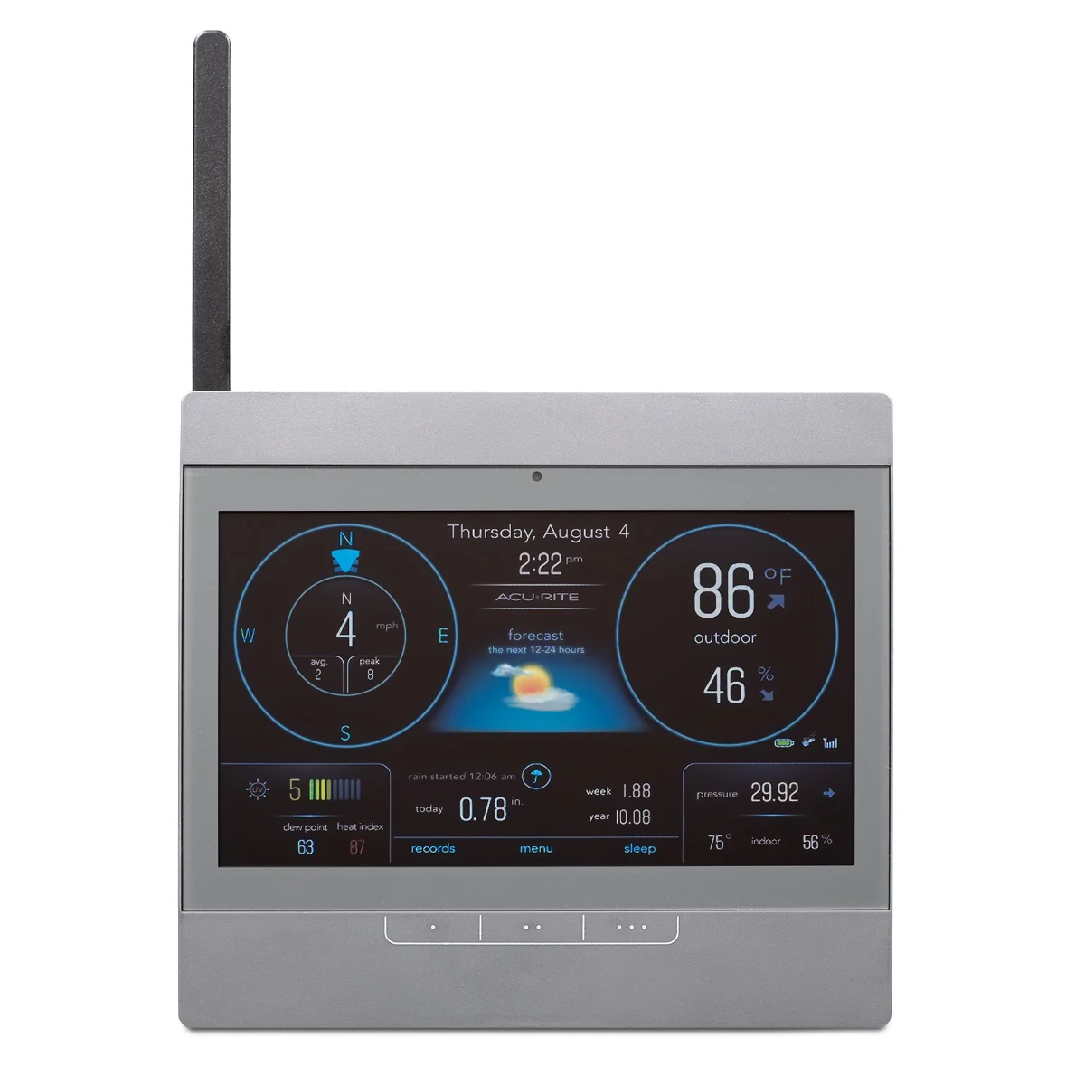 AcuRite Atlas Weather Station HD Display (Gray)