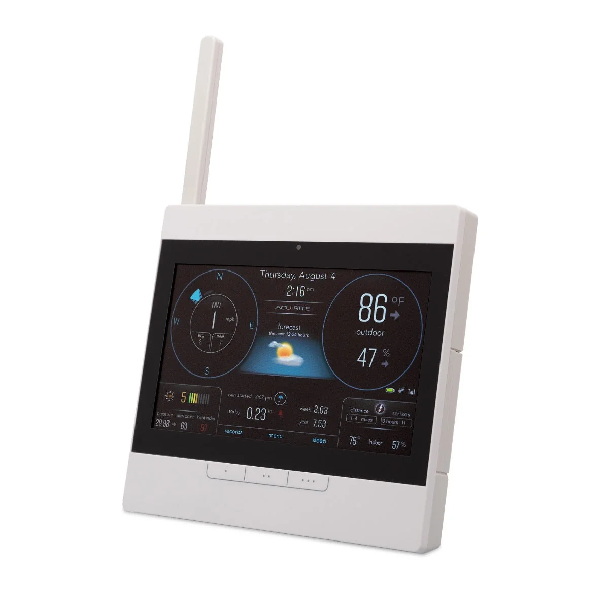 AcuRite Atlas Weather Station HD Display (White) - Image 5