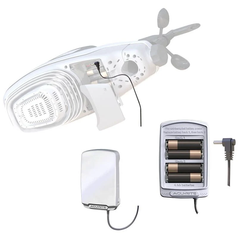 AcuRite Atlas Weather Station with Direct-to-Wi-Fi Display with Lightning Detection and Remote Battery Pack Weather Sensor - Image 8