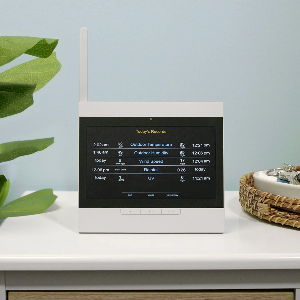 AcuRite Atlas Weather Station with White HD Display and Solar Power Pack - Image 4