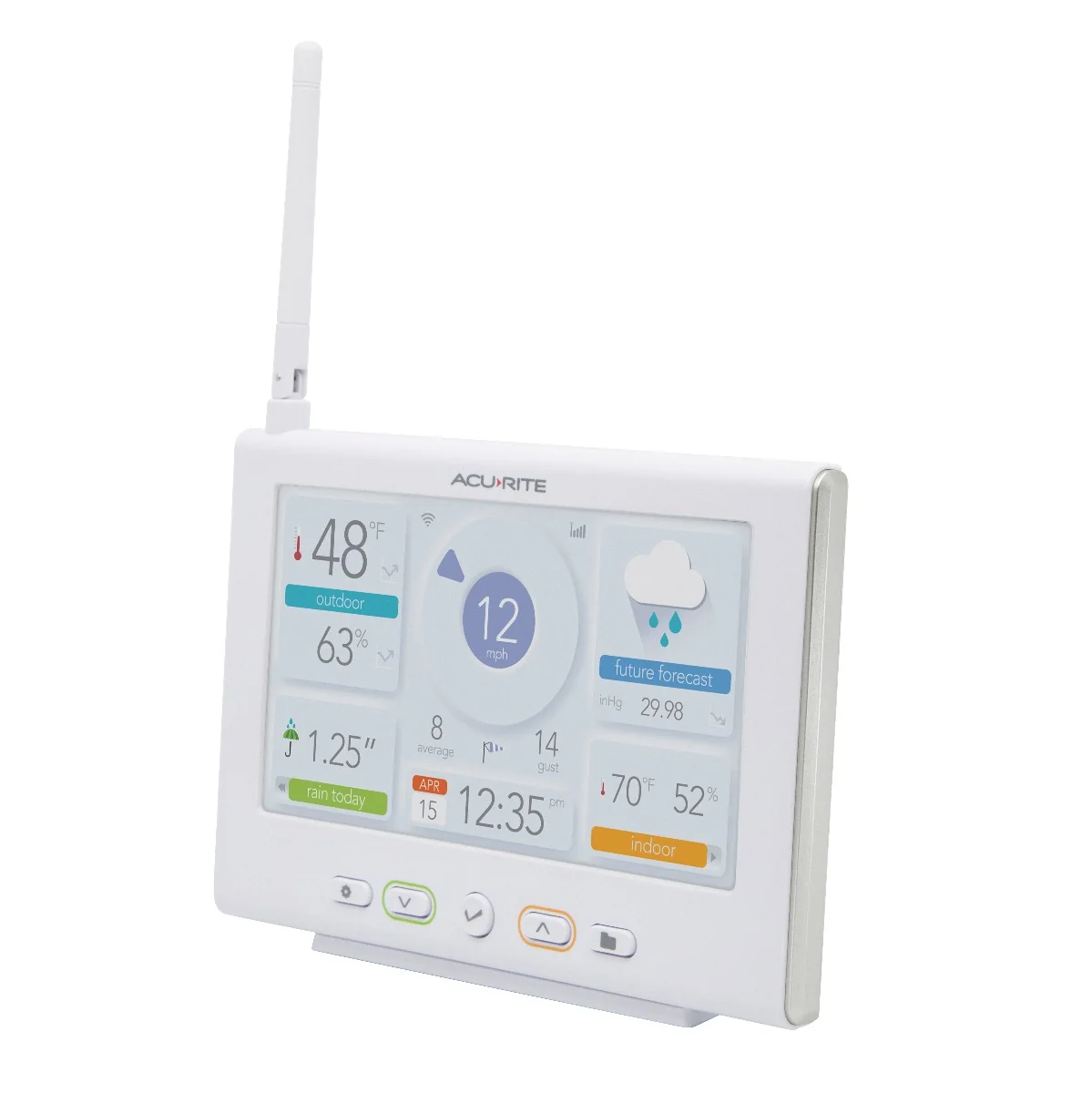AcuRite Iris High-Definition Direct-to-Wi-Fi Display (with Lightning Detection Option) - Image 5