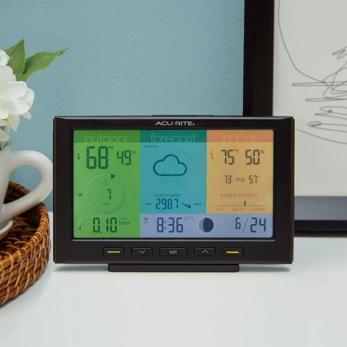 AcuRite Iris Direct-to-Wi-Fi Color Display for Remote Monitoring - Image 5