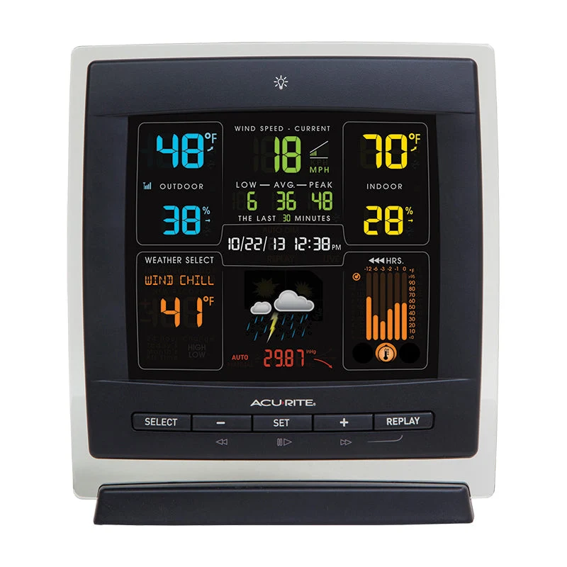 AcuRite Notos (3-in-1) Weather Station with Reverse Color Display - Image 3