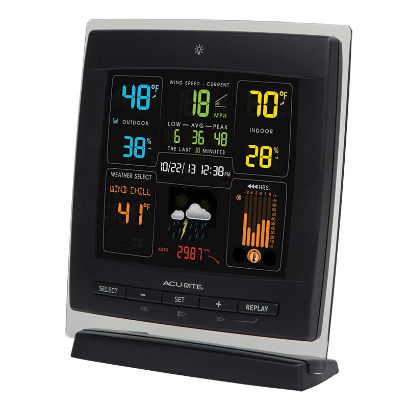 AcuRite Notos (3-in-1) Weather Station with Reverse Color Display - Image 4