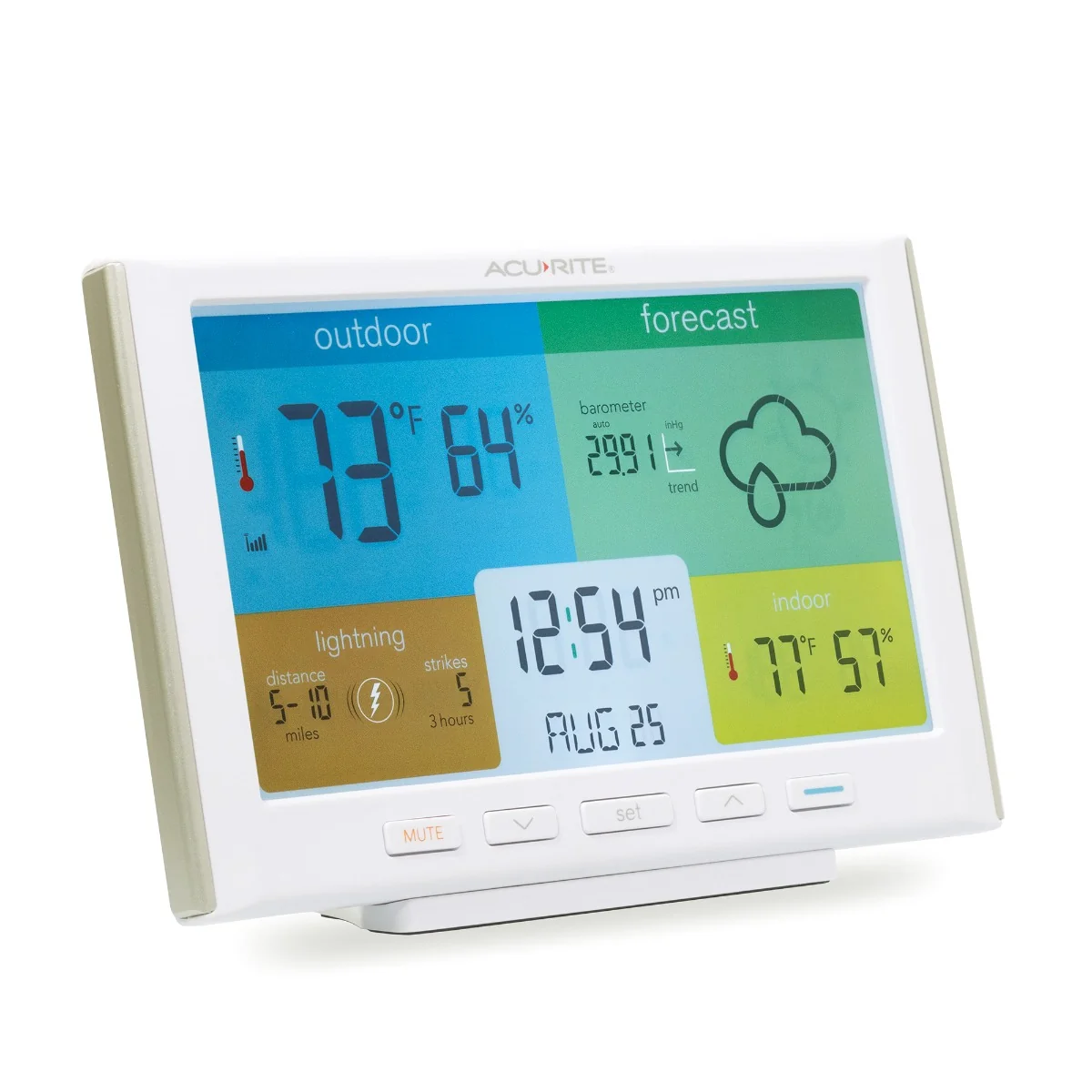 Weather Station with Lightning and Indoor/Outdoor Temperature and Humidity - Image 7