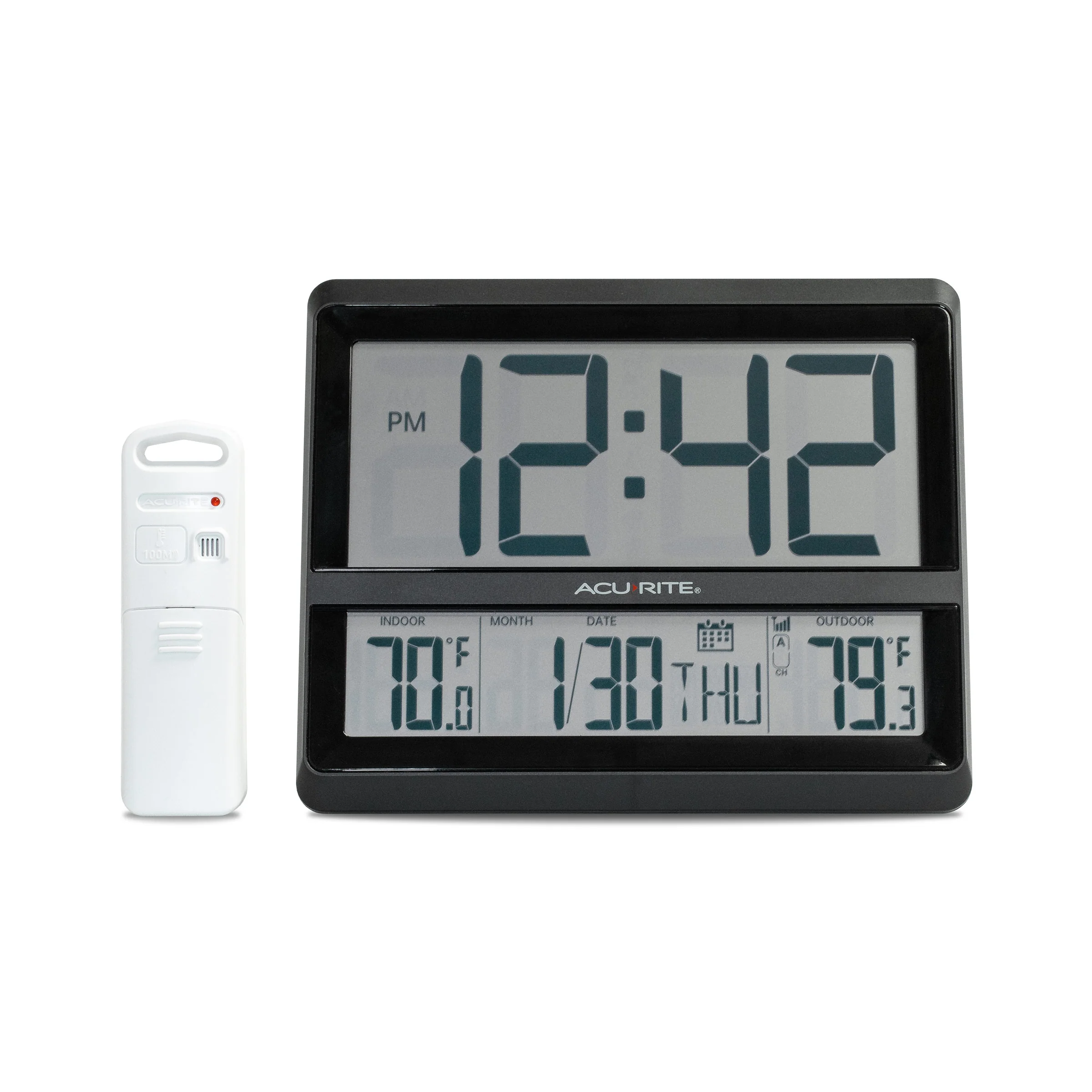 Atomic Digital Clock with Temperature