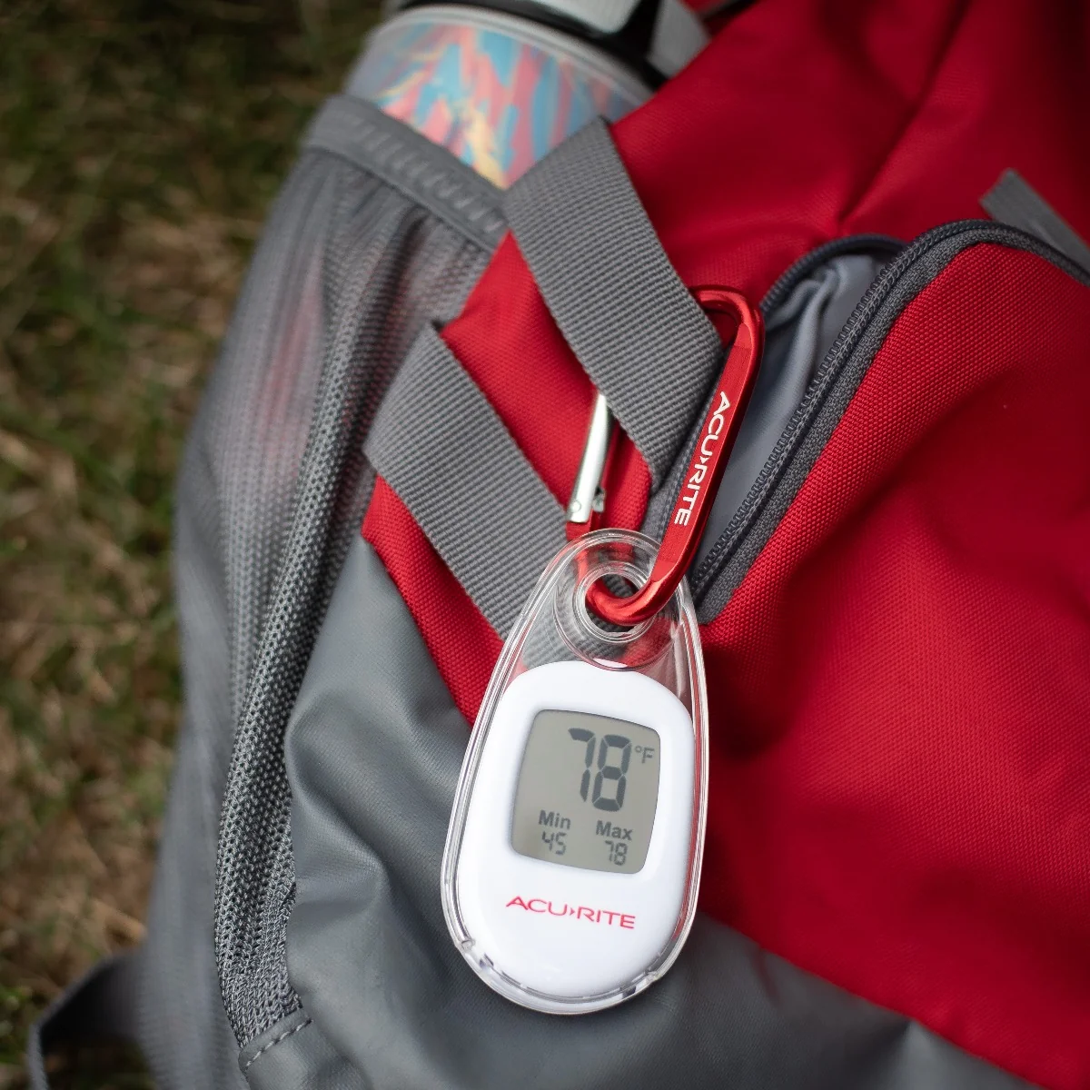 Digital Thermometer with Carabiner Clip - Image 6