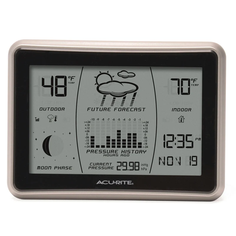 Wireless Weather Station with Forecast - including Moon Phase - Image 4