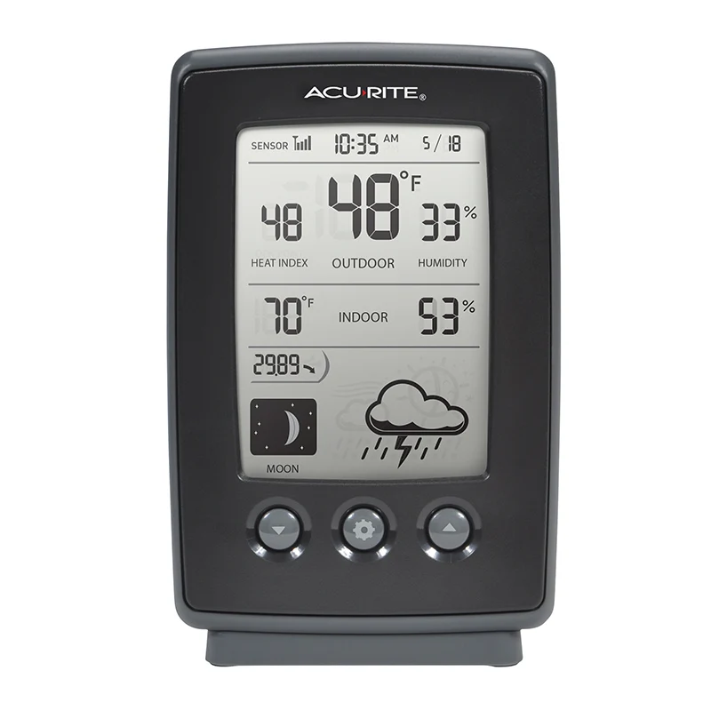 Digital Weather Station with Forecast, Temperature, Clock, and Moon Phase - Image 3