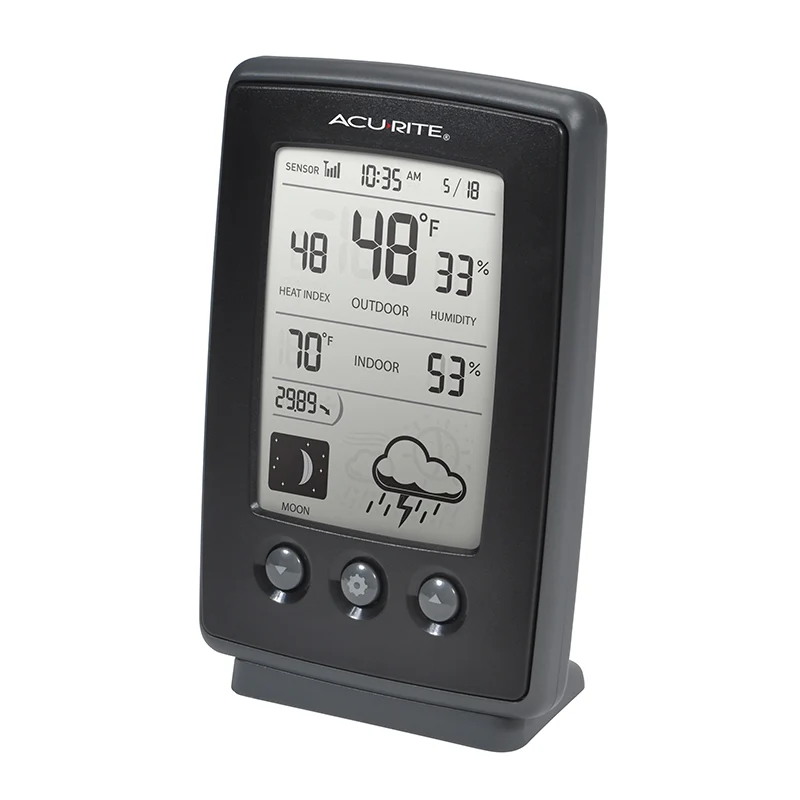 Digital Weather Station with Forecast, Temperature, Clock, and Moon Phase - Image 4