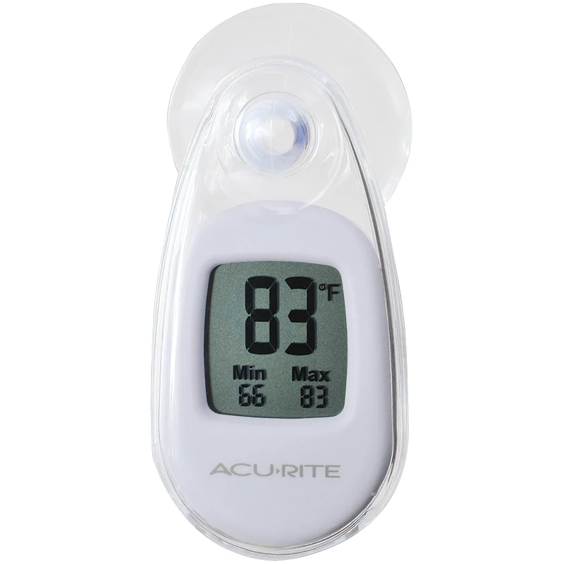 Digital Window Thermometer (2 Color Options)