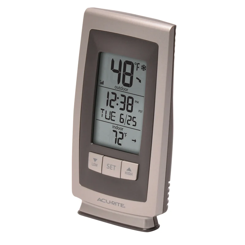 Digital Indoor/Outdoor Thermometer with Date and Time - Image 3