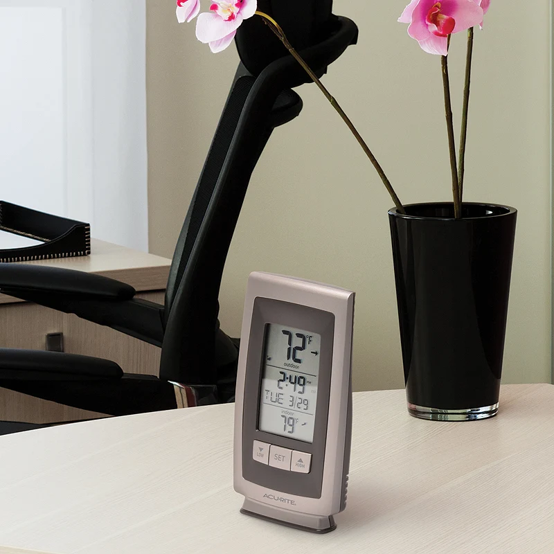 Digital Indoor/Outdoor Thermometer with Date and Time - Image 5