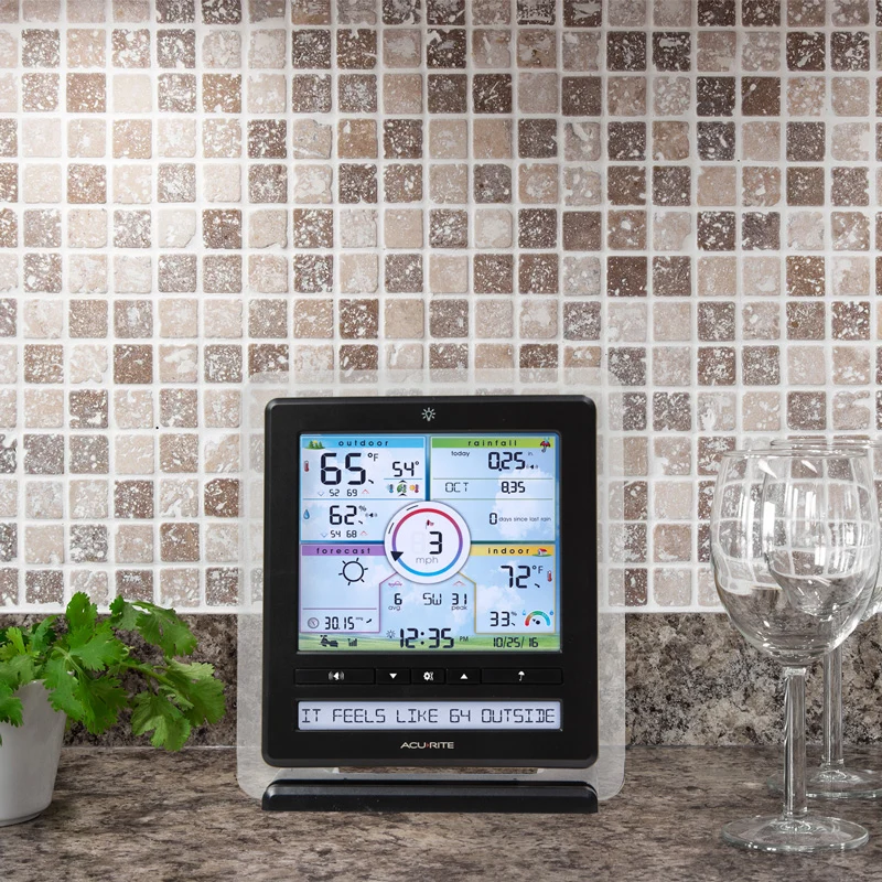 AcuRite Iris Weather Station with Color Display, Weather Ticker - Image 2