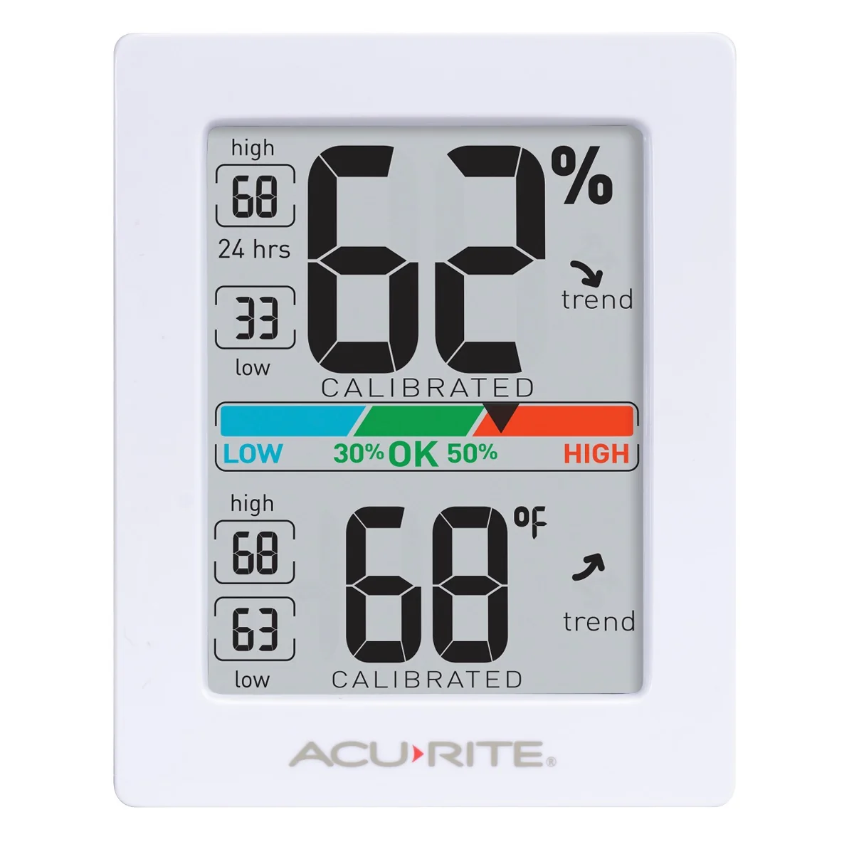 Pro Digital Indoor Temperature and Humidity Monitor with Backlight - Image 7