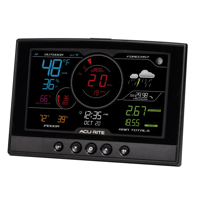 AcuRite Iris (5-in-1) Weather Station with Direct-to-Wi-Fi Display and Remote Battery Pack - Image 6