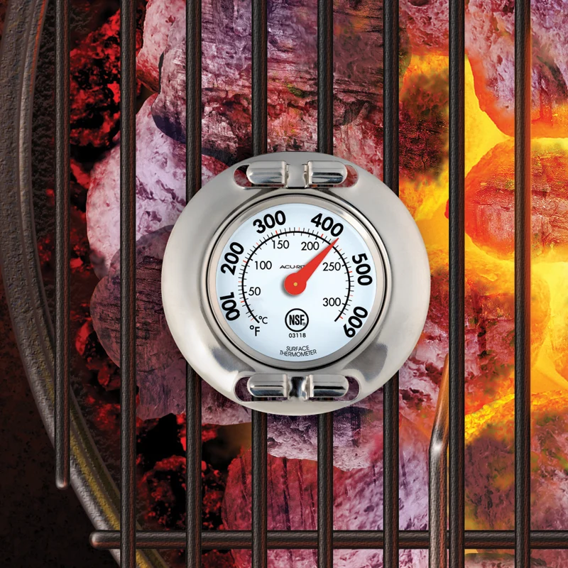 Stainless Steel Grill Surface Thermometer - Image 3