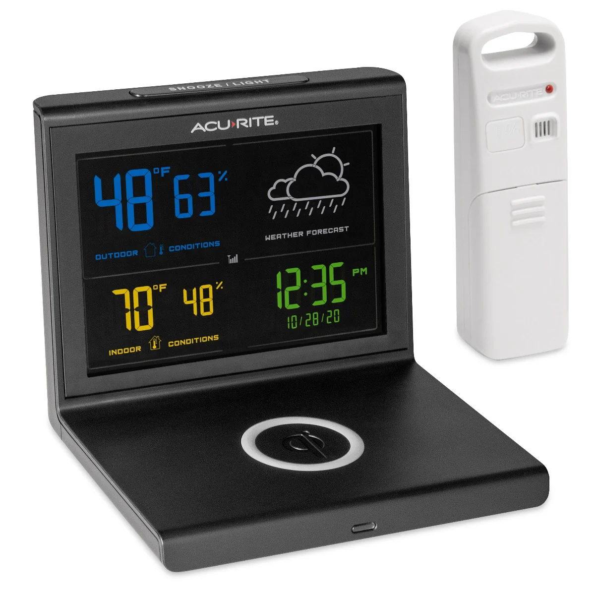 Weather Forecaster with Wireless Charging Pad - Image 9