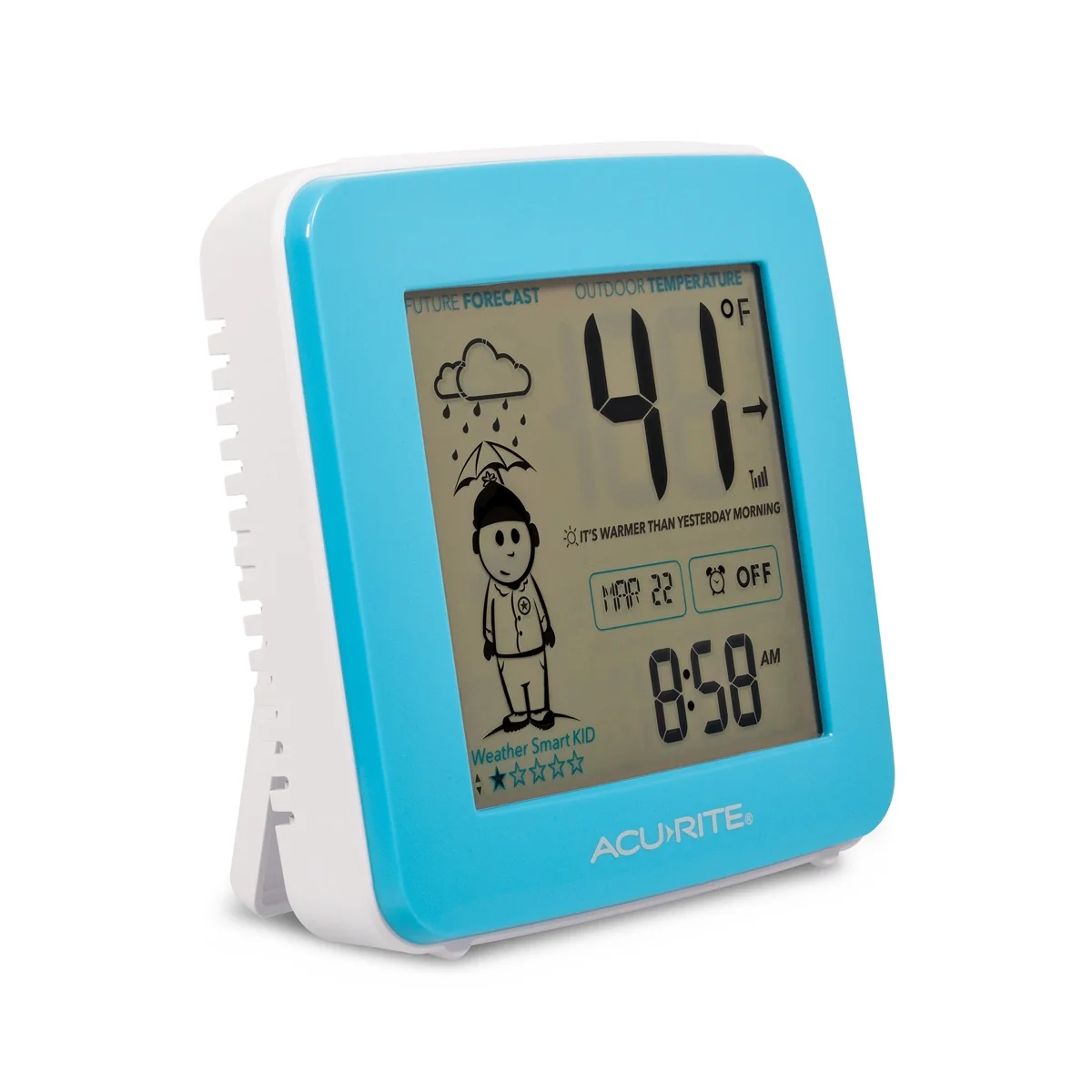 What-To-Wear Weather Station with Alarm Clock, and Outdoor Temperature with Forecast - Image 6