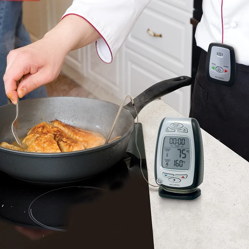 Digital Meat Thermometer & Timer with Pager - Image 2